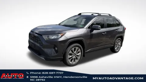 Gray 2021 Toyota RAV4 Limited for sale in Hendersonville, NC