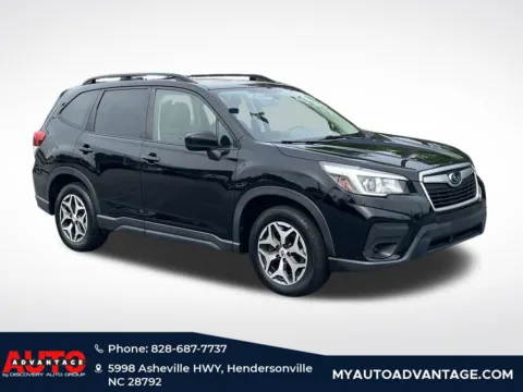 Black 2019 Subaru Forester Premium for sale in Hendersonville, NC