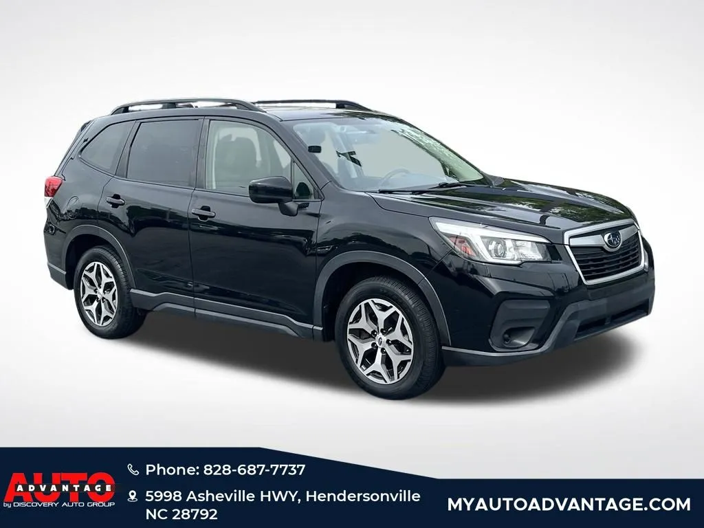 Black 2019 Subaru Forester Premium for sale in Hendersonville, NC
