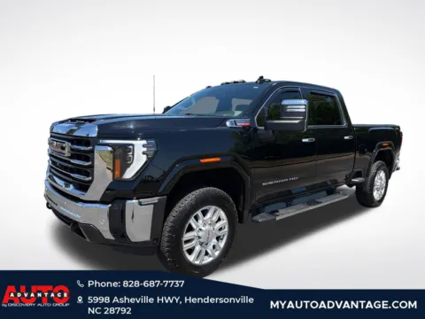 Black 2024 GMC Sierra 2500HD SLT for sale in Hendersonville, NC