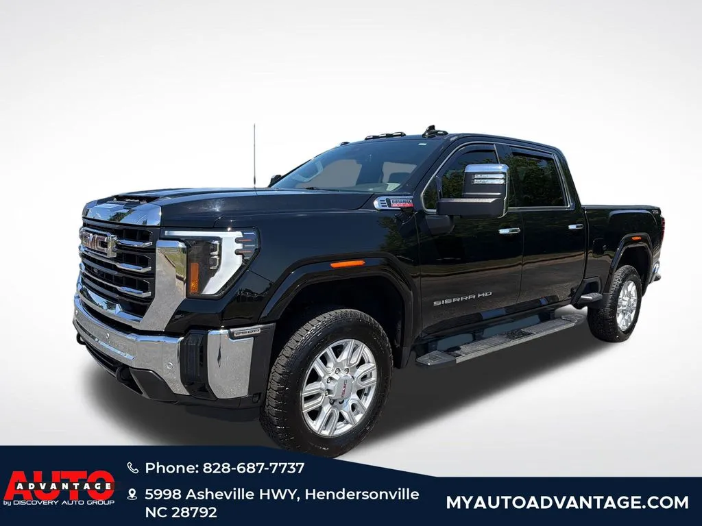 Black 2024 GMC Sierra 2500HD SLT for sale in Hendersonville, NC