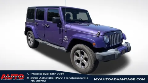 Photos of 2018 Jeep Wrangler JK Unlimited Sahara for sale in Hendersonville, NC at Auto Advantage