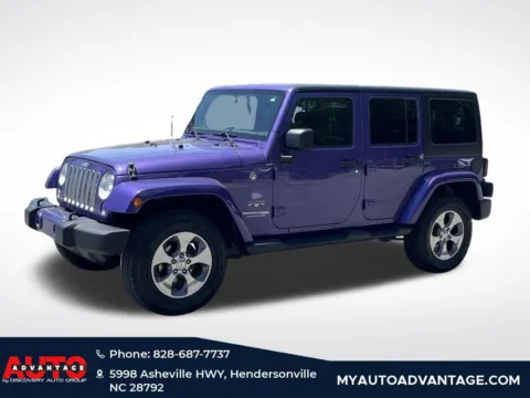 More photos of 2018 Jeep Wrangler JK Unlimited Sahara at Auto Advantage, NC