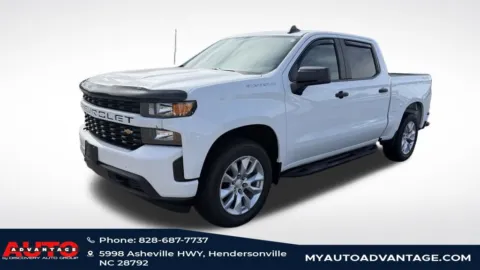 White 2019 Chevrolet Silverado 1500 Custom for sale in Hendersonville, NC