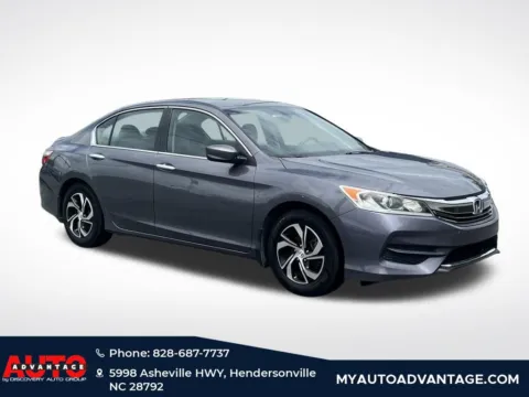 Gray 2017 Honda Accord LX for sale in Hendersonville, NC
