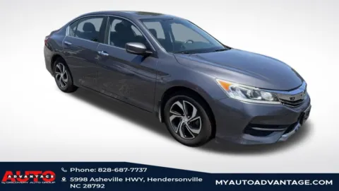 Gray 2017 Honda Accord LX for sale in Hendersonville, NC