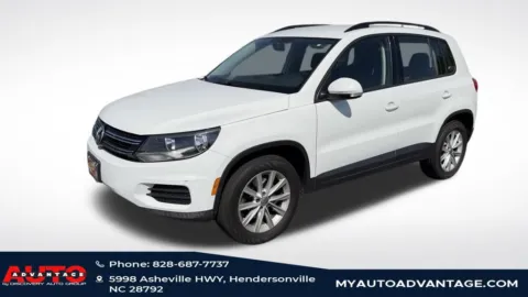 White 2017 Volkswagen Tiguan Limited 2.0T for sale in Hendersonville, NC