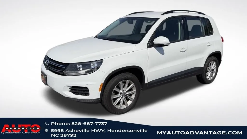 White 2017 Volkswagen Tiguan Limited 2.0T for sale in Hendersonville, NC