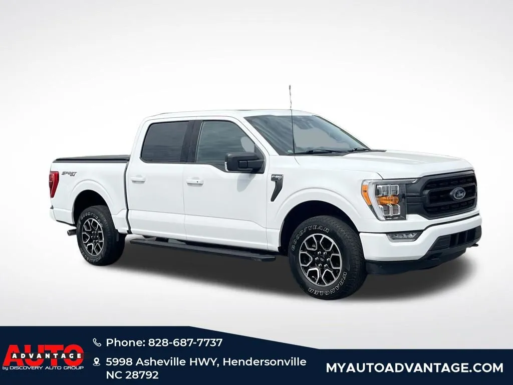 White 2021 Ford F-150 XLT for sale in Hendersonville, NC