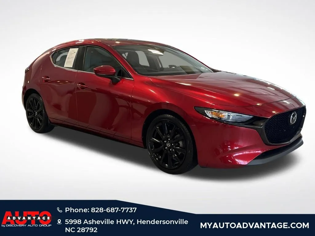 Red 2022 Mazda Mazda3 Preferred for sale in Hendersonville, NC