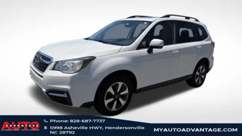 White 2017 Subaru Forester 2.5i Limited for sale in Hendersonville, NC