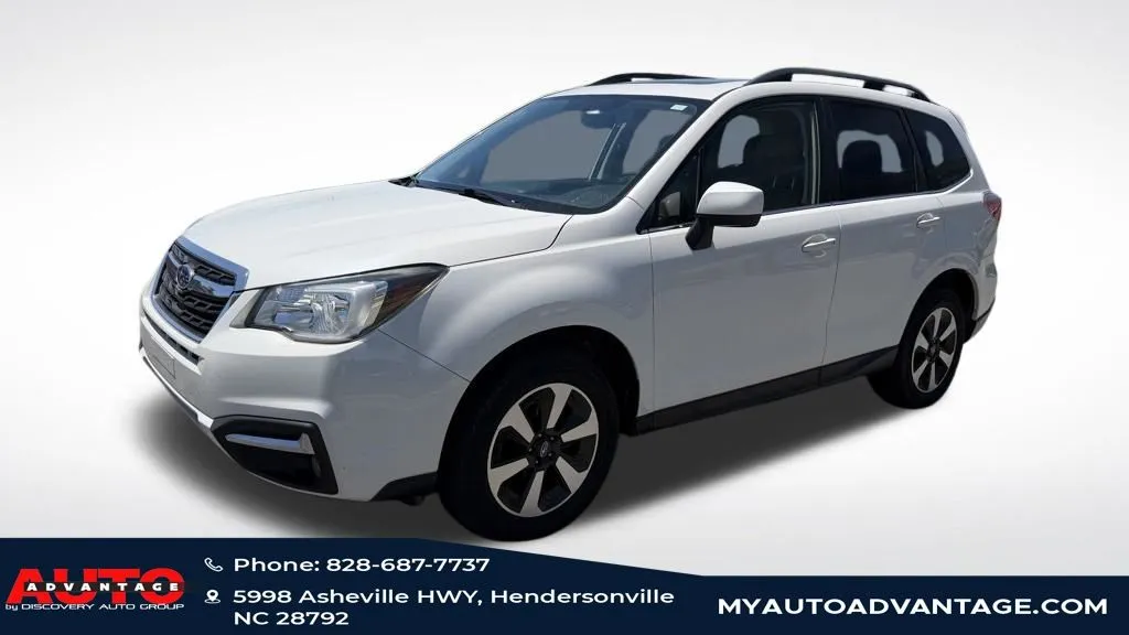 White 2017 Subaru Forester 2.5i Limited for sale in Hendersonville, NC