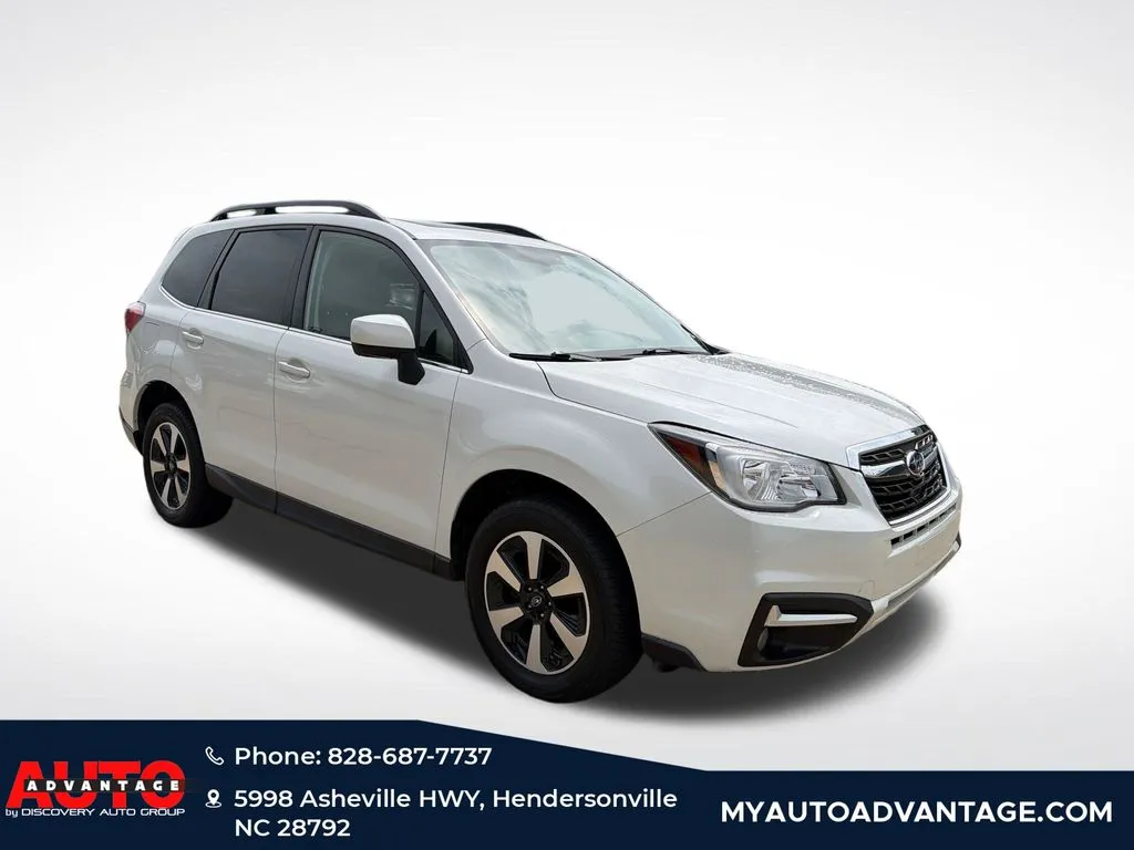 White 2017 Subaru Forester 2.5i Limited for sale in Hendersonville, NC