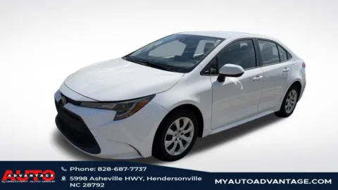 White 2020 Toyota Corolla LE for sale in Hendersonville, NC