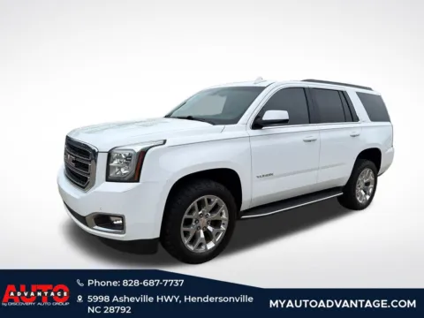 White 2019 GMC Yukon SLT Standard Edition for sale in Hendersonville, NC