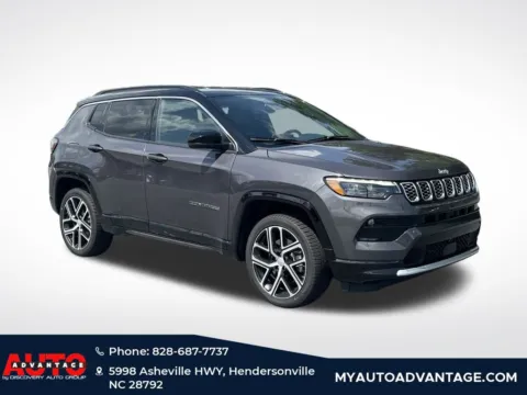 Gray 2024 Jeep Compass Limited for sale in Hendersonville, NC