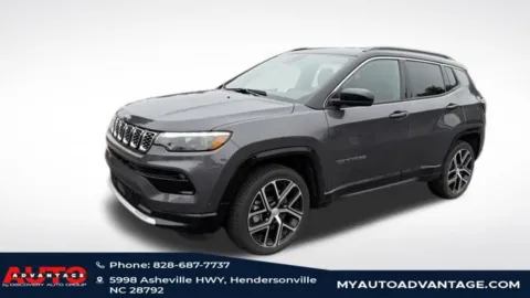 Gray 2024 Jeep Compass Limited for sale in Hendersonville, NC