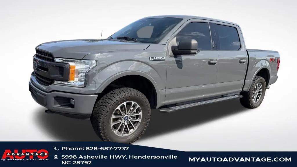 Gray 2020 Ford F-150 XLT for sale in Hendersonville, NC