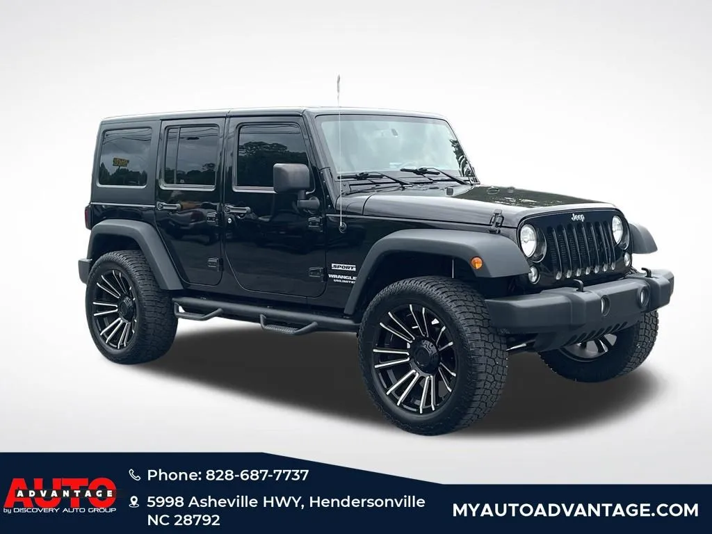 2017 Jeep Wrangler Unlimited Sport for sale in Hendersonville, NC