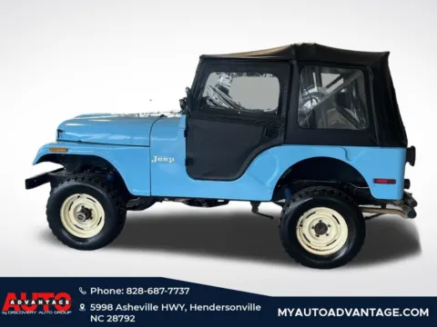 Another view of 1972 Jeep CJ-5 for sale in Hendersonville, NC at Auto Advantage
