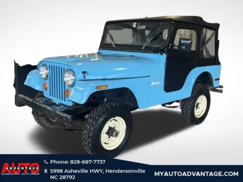 Blue 1972 Jeep CJ-5 for sale in Hendersonville, NC