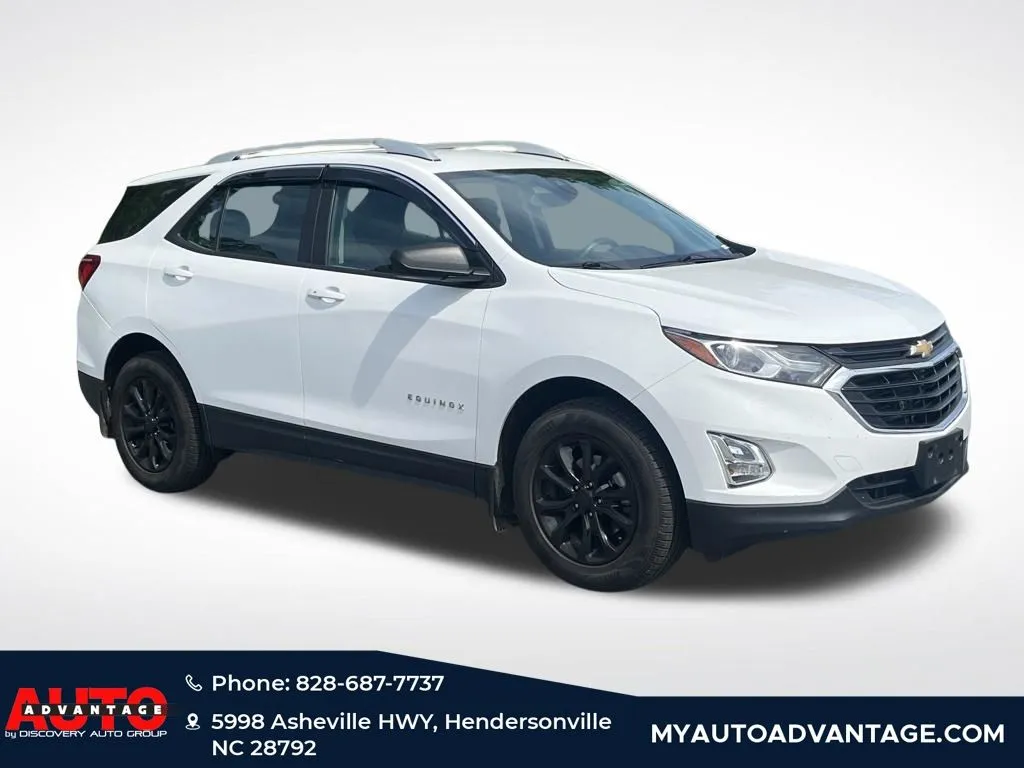 White 2021 Chevrolet Equinox LS for sale in Hendersonville, NC