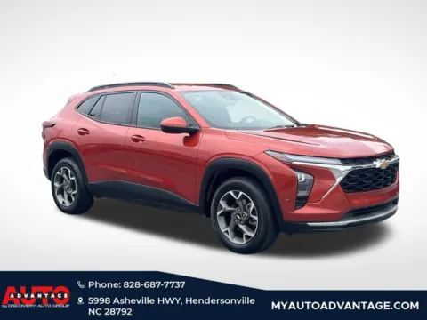 Orange 2024 Chevrolet Trax LT for sale in Hendersonville, NC