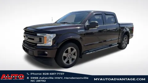 Red 2018 Ford F-150 XLT for sale in Hendersonville, NC