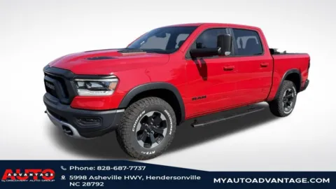 Red 2019 Ram 1500 Rebel for sale in Hendersonville, NC