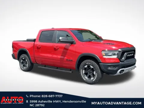 Red 2019 Ram 1500 Rebel for sale in Hendersonville, NC