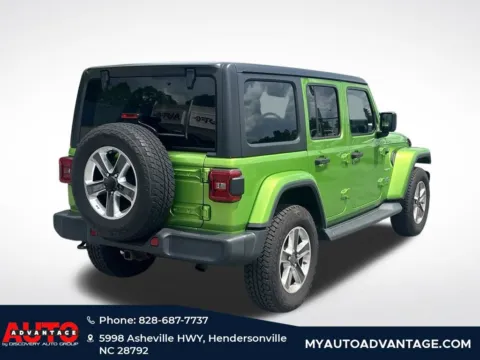 Another view of 2019 Jeep Wrangler Unlimited Sahara for sale in Hendersonville, NC at Auto Advantage