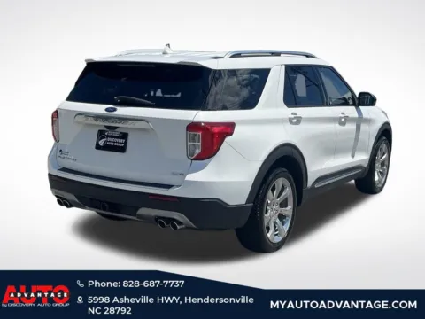 Another view of 2020 Ford Explorer Platinum for sale in Hendersonville, NC at Auto Advantage