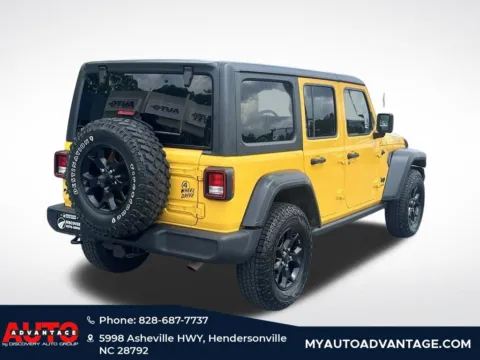 Another view of 2020 Jeep Wrangler Unlimited Sport for sale in Hendersonville, NC at Auto Advantage