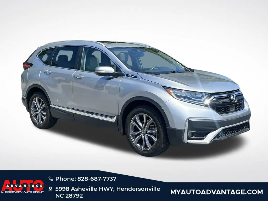 Silver 2021 Honda CR-V Touring for sale in Hendersonville, NC