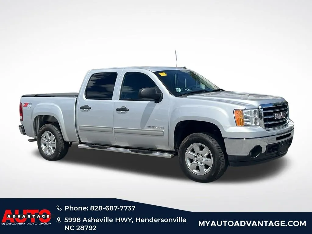 Silver 2013 GMC Sierra 1500 SLE for sale in Hendersonville, NC