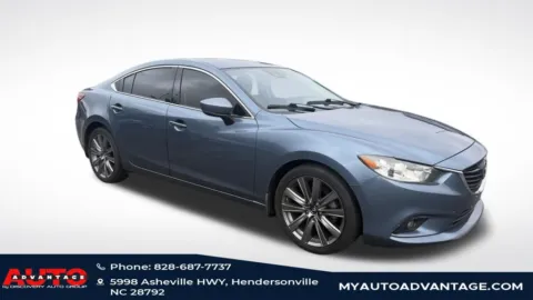 Blue 2017 Mazda Mazda6 Touring for sale in Hendersonville, NC