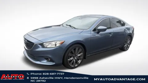 Blue 2017 Mazda Mazda6 Touring for sale in Hendersonville, NC