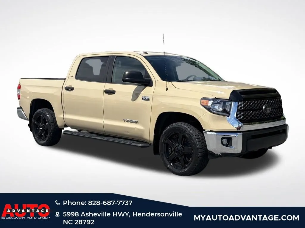 Beige 2018 Toyota Tundra SR5 for sale in Hendersonville, NC