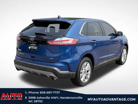 Another view of 2021 Ford Edge Titanium for sale in Hendersonville, NC at Auto Advantage
