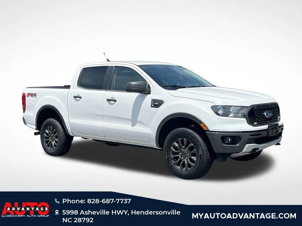 White 2019 Ford Ranger XLT for sale in Hendersonville, NC