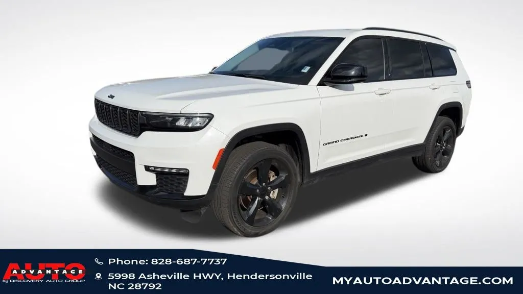 White 2023 Jeep Grand Cherokee L Limited for sale in Hendersonville, NC