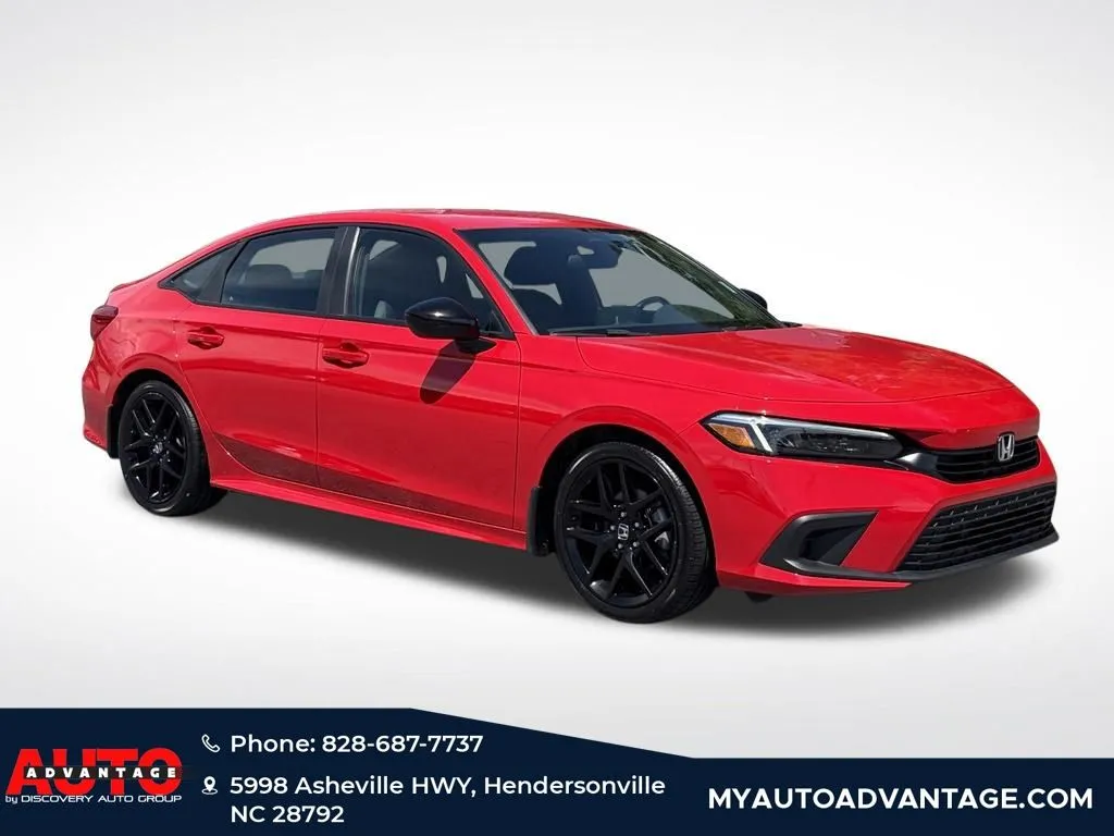 Red 2024 Honda Civic Sport for sale in Hendersonville, NC