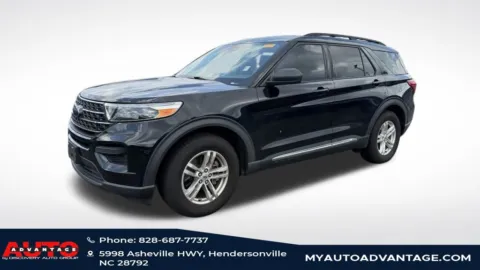 Black 2020 Ford Explorer XLT for sale in Hendersonville, NC