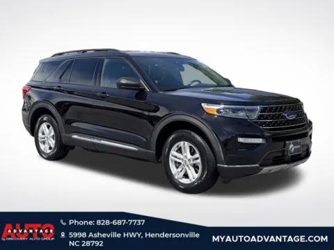 Black 2020 Ford Explorer XLT for sale in Hendersonville, NC