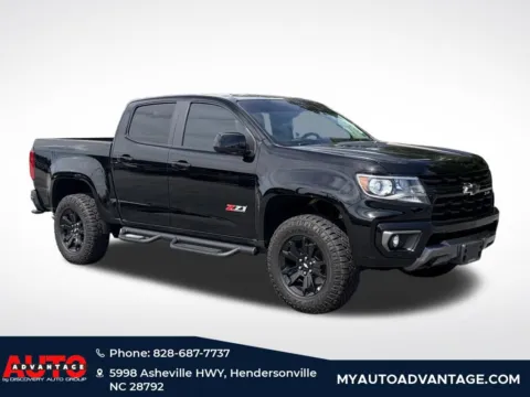 Black 2021 Chevrolet Colorado Z71 for sale in Hendersonville, NC