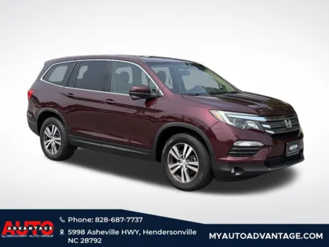 Red 2016 Honda Pilot EX-L for sale in Hendersonville, NC