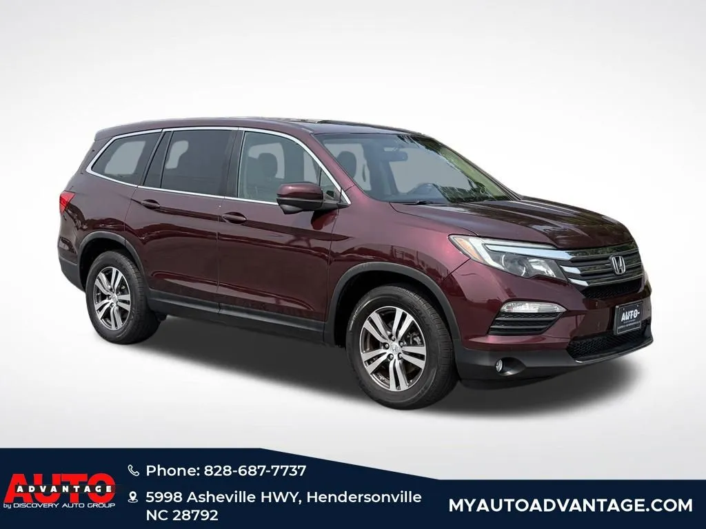 Red 2016 Honda Pilot EX-L for sale in Hendersonville, NC
