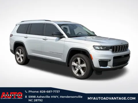 Silver 2021 Jeep Grand Cherokee L Limited for sale in Hendersonville, NC