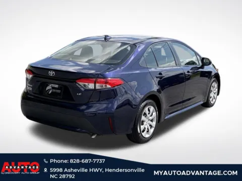 Another view of 2020 Toyota Corolla LE for sale in Hendersonville, NC at Auto Advantage