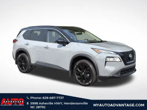Gray 2023 Nissan Rogue SV for sale in Hendersonville, NC